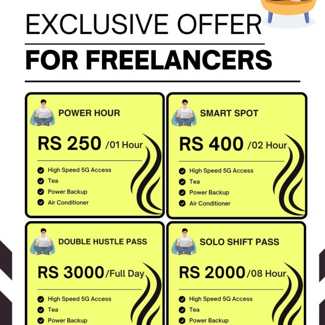 Freelancers Special Packages Think Spot Co-Working Space